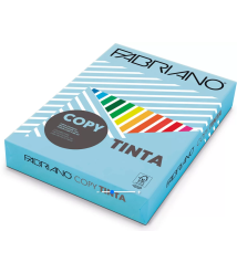Hîrtie colorată A4 FABRIANO Tinta Cielo, 160 gr/m2, 250 foi, intensiv, albastru deschis
